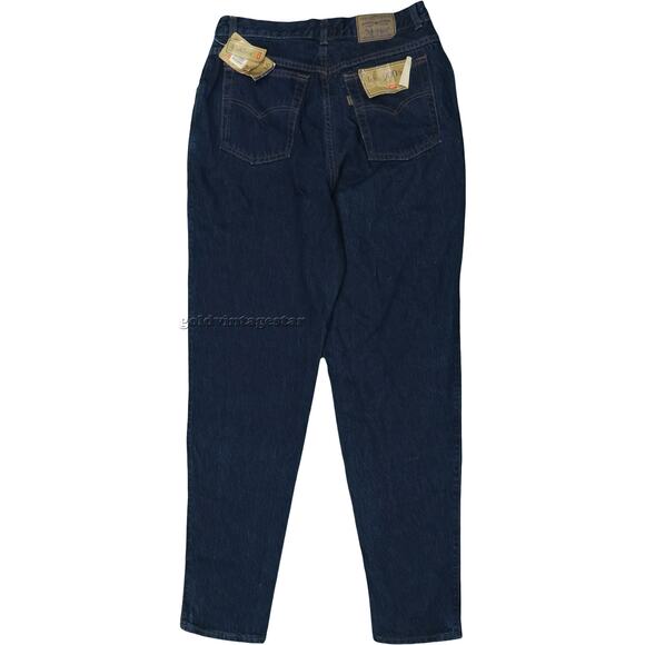 Vintage Levi's 902 900 Dark Twist Denim Jeans NWT - Picture 3 of 6